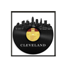 Cleveland Skyline Vinyl Wall Art Updated - VinylShop.US
