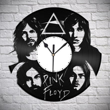 Pink Floyd Clock Pink FLoyd Wall Art Pink Floyd Home Decor Vinyl Record Clock Pink Floyd fan gift Modern Clock Music Lover Gift Pink Floyd - VinylShop.US