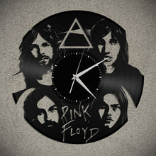 Pink Floyd Clock Pink FLoyd Wall Art Pink Floyd Home Decor Vinyl Record Clock Pink Floyd fan gift Modern Clock Music Lover Gift Pink Floyd - VinylShop.US