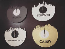 Vinyl Record Wall Clock - St Louis Skyline, Vinyl Wall Clock, Wall Art Clock,  Unique Wall Clock,  Large Wall Clock, Vinyl Clock, Record - VinylShop.US