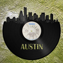 Austin Skyline Vinyl Wall Art - VinylShop.US