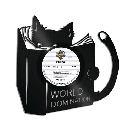 World Domination for Cats Vinyl Wall Art