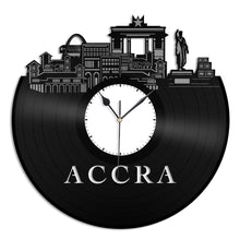 Accra Vinyl Wall Clock