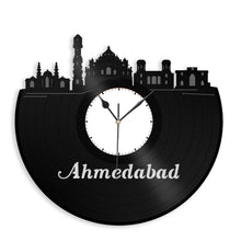 Ahmedabad Skyline Vinyl Wall Clock - VinylShop.US