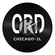 Airport Chicago Vinyl Wall Clock - VinylShop.US