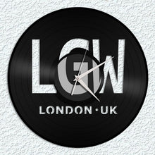 London Airport LGW Vinyl Wall Clock - VinylShop.US