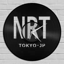 Tokyo Airport NRT Vinyl Wall Clock - VinylShop.US