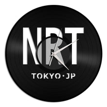 Tokyo Airport NRT Vinyl Wall Clock - VinylShop.US