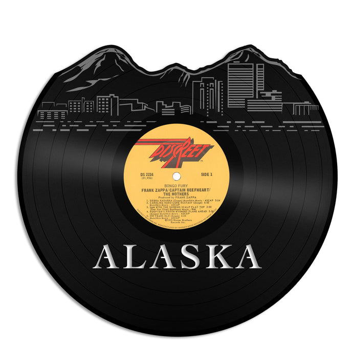 Alaska Skyline Vinyl Wall Art - VinylShop.US