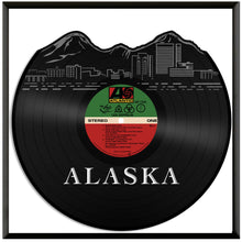 Alaska Skyline Vinyl Wall Art - VinylShop.US