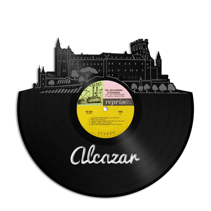 Alcazar Castle Skyline Vinyl Wall Art - VinylShop.US