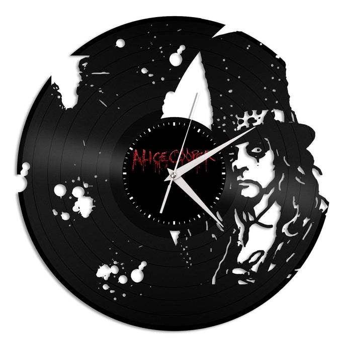 Alice Cooper Vinyl Wall Clock - VinylShop.US