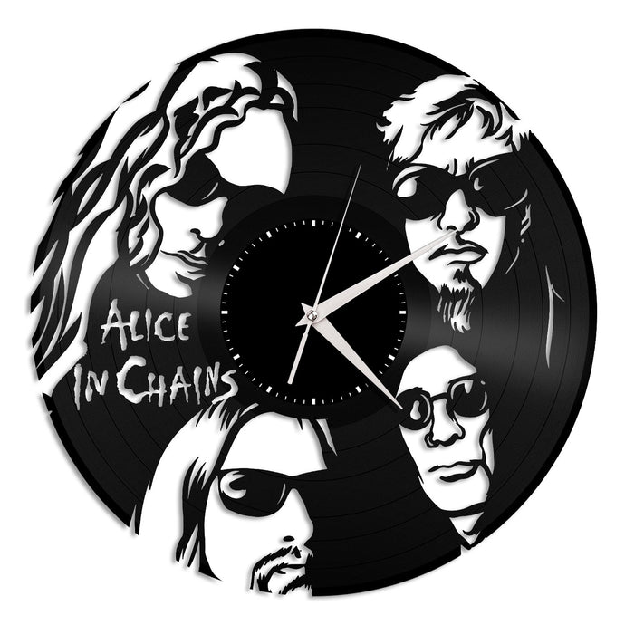 Alice In Chains Vinyl Wall Clock - VinylShop.US