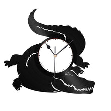 Alligator Vinyl Wall Clock - VinylShop.US