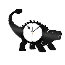 Ankylosaurus Vinyl Wall Clock