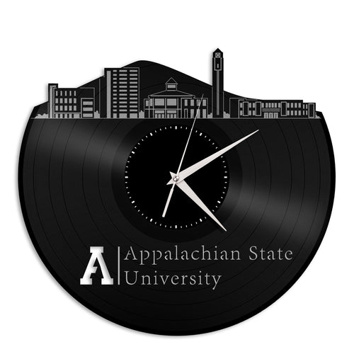 Appalachian State University Vinyl Wall Clock