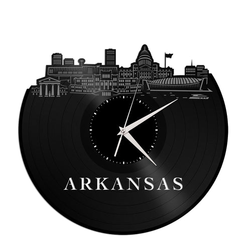 Arkansas Vinyl Wall Clock - VinylShop.US