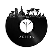 Aruba Vinyl Wall Clock