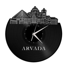 Arvada Co Vinyl Wall Clock
