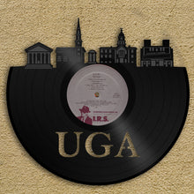 University of Georgia Art - UGA Vinyl Record Wall Art Decor - VinylShop.US
