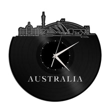 Australia Vinyl Wall Clock