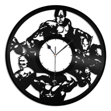 Avengers Vinyl Wall Clock - VinylShop.US