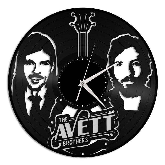 Avett Brothers Vinyl Wall Clock - VinylShop.US