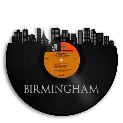 Birmingham Skyline Wall Art - VinylShop.US