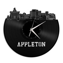 Appleton WI Vinyl Wall Clock