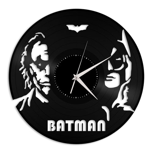 Batman vs Joker Vinyl Wall Clock
