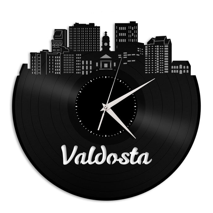Valdosta, Georgia Vinyl Wall Clock
