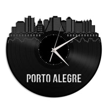 Porto Alegre Vinyl Wall Clock
