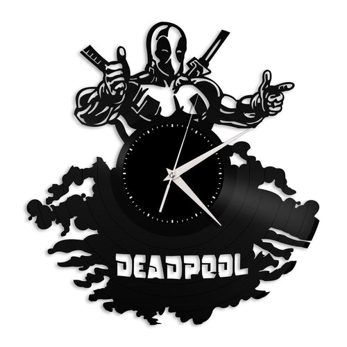 Deadpool Vinyl Wall Clock