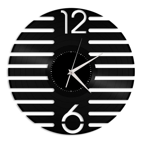 Simple Lines Clock Vinyl Wall Clock