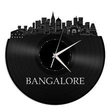 Bangalore Skyline VInyl Wall Clock - VinylShop.US