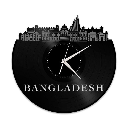Bangladesh Vinyl Wall Clock