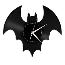 Bat Silhouette Vinyl Wall Clock
