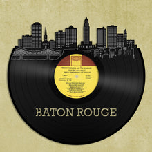 Baton Rouge Skyline Vinyl Wall Art - VinylShop.US