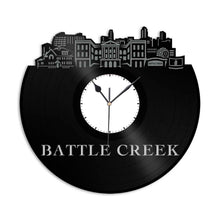 Battle Creek Vinyl Wall Clock
