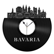 Bavaria Skyline Vinyl Wall Clock - VinylShop.US