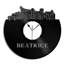 Beatrice Nebraska Vinyl Wall Clock