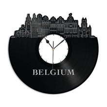 Belgium Vinyl Wall Clock