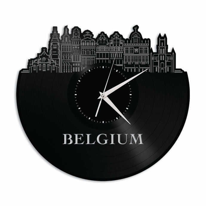 Belgium Vinyl Wall Clock