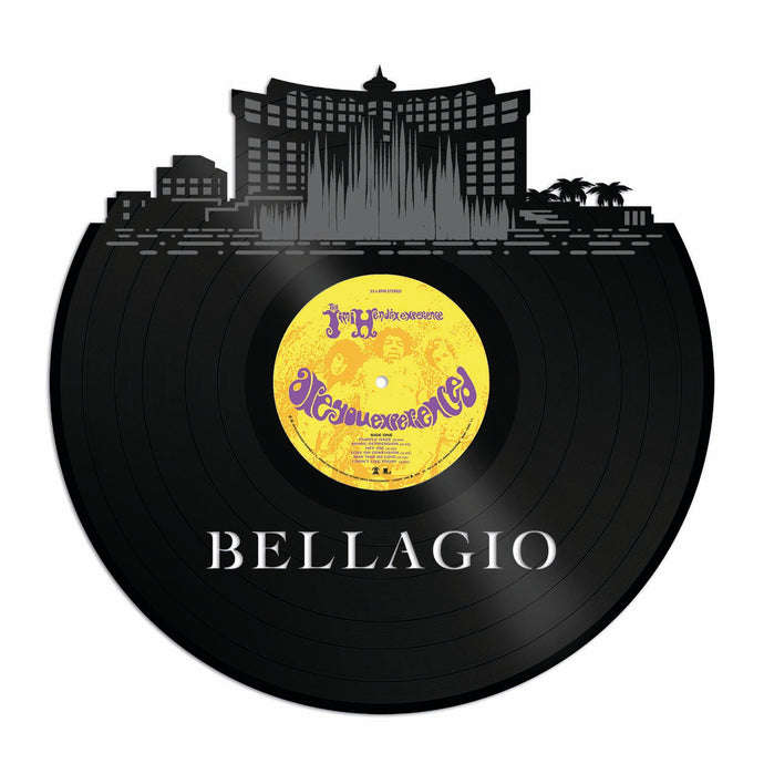 Bellagio Hotel and Casino with Fontaine Vinyl Wall Art