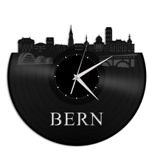 Bern Switzerland Skyline Vinyl Wall Clock - VinylShop.US