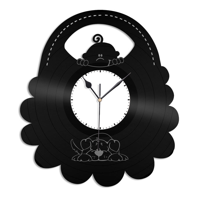 Bib Vinyl Wall Clock - VinylShop.US