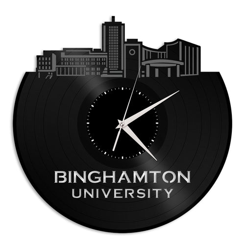 Binghamton University Vinyl Wall Clock