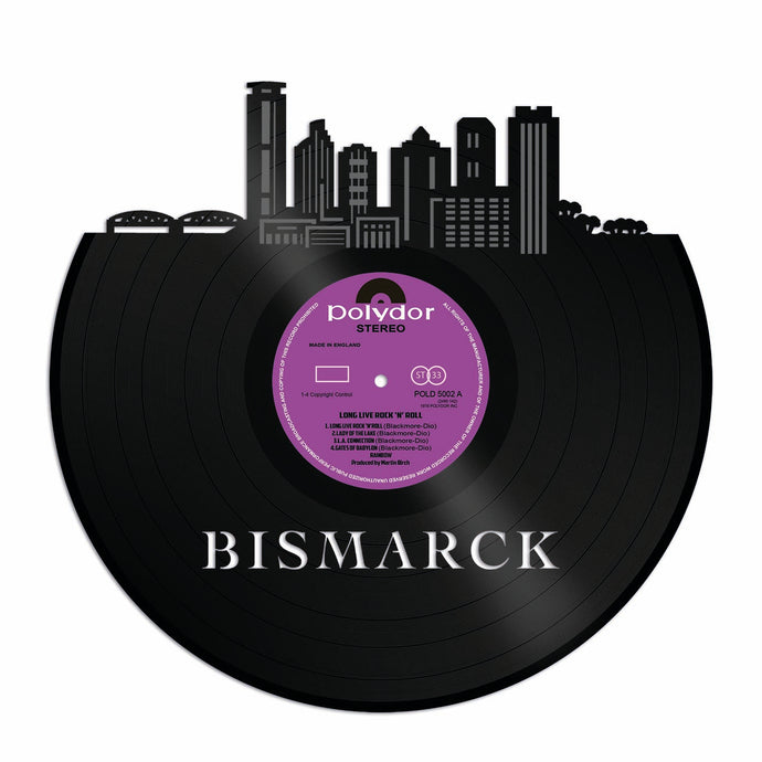 Bismarck ND Vinyl Wall Art