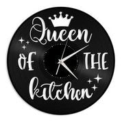 Queen of the Kitchen Vinyl Wall Clock