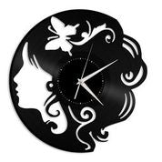 Woman Hairstyle Wall Clock